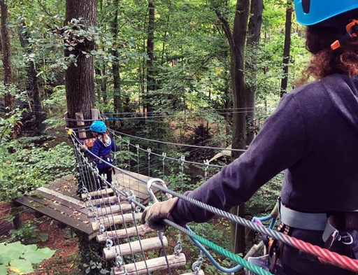 Abenteuer im Seilpark!